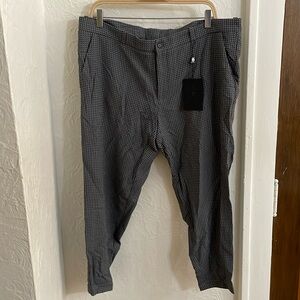 MACEOO Men's 4-Way Stretch Dress Pants Size 2XL In Grey
